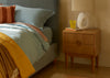 Amira Bedside Table Walnut