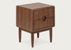 Amira Bedside Table Walnut
