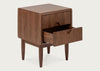 Amira Bedside Table Walnut