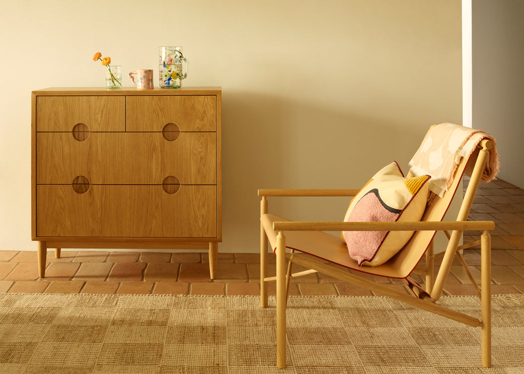 Amira Chest of Drawers Walnut