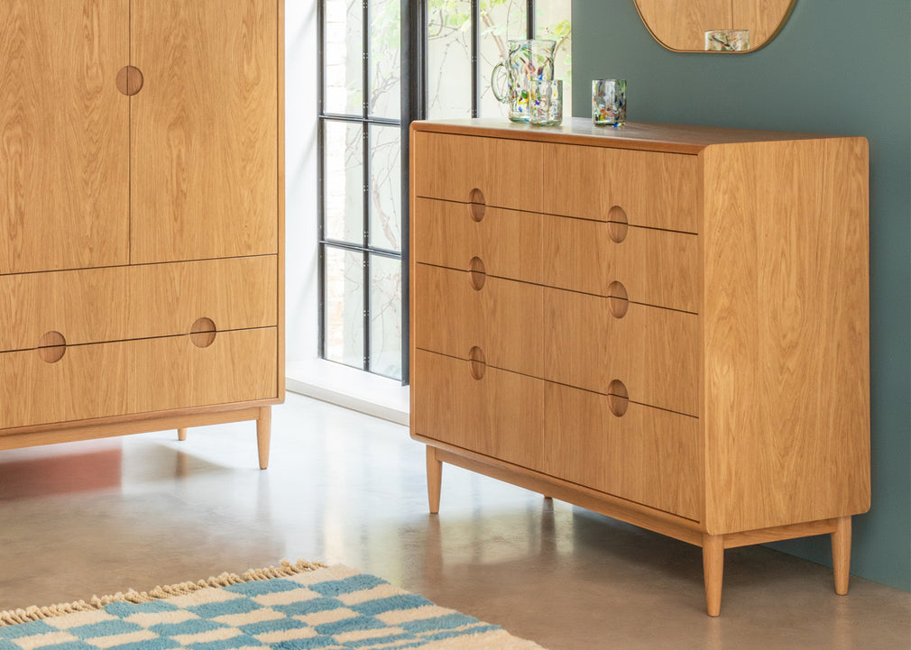 Amira Chest of Drawers Walnut