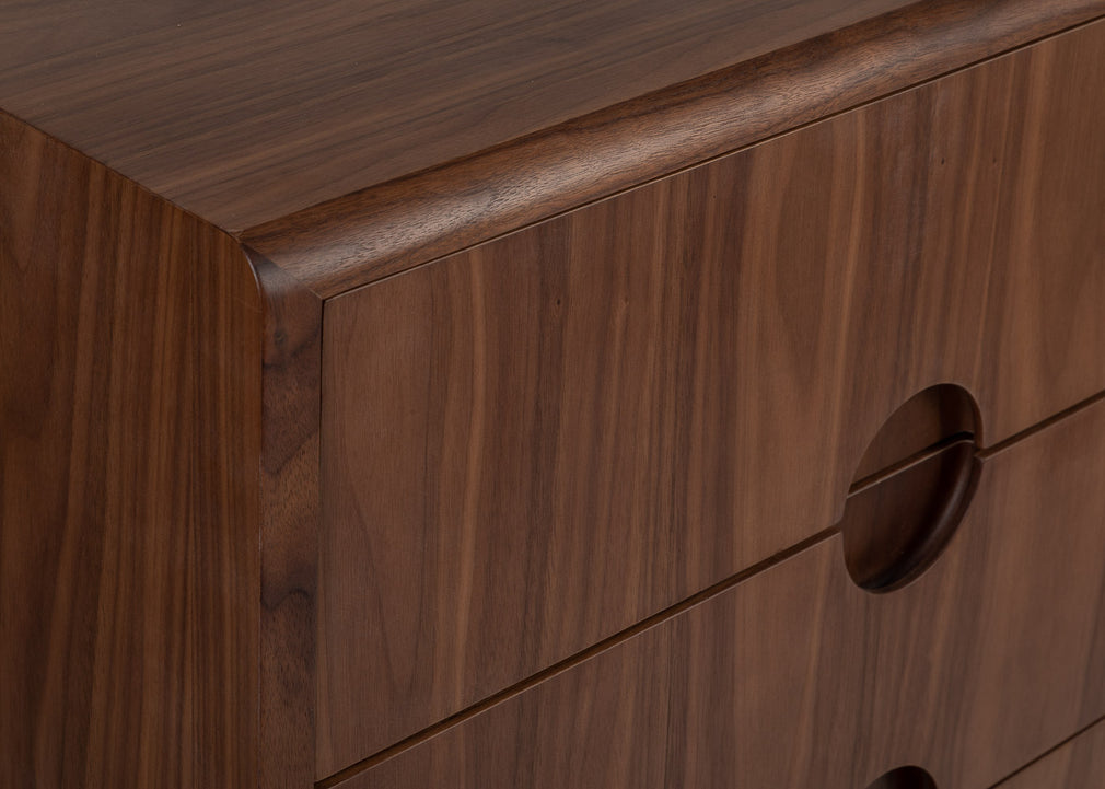 Amira Chest of Drawers Walnut