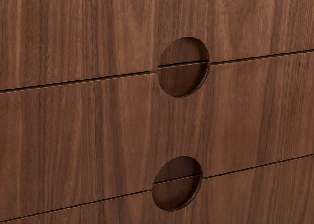 Amira Chest of Drawers Walnut