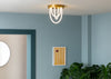 Wave LED Flush Ceiling Light Large