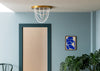 Wave LED Flush Ceiling Light Large