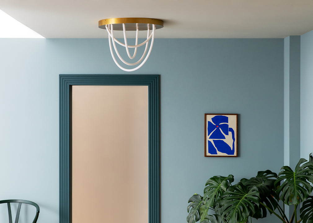 Wave LED Flush Ceiling Light Large