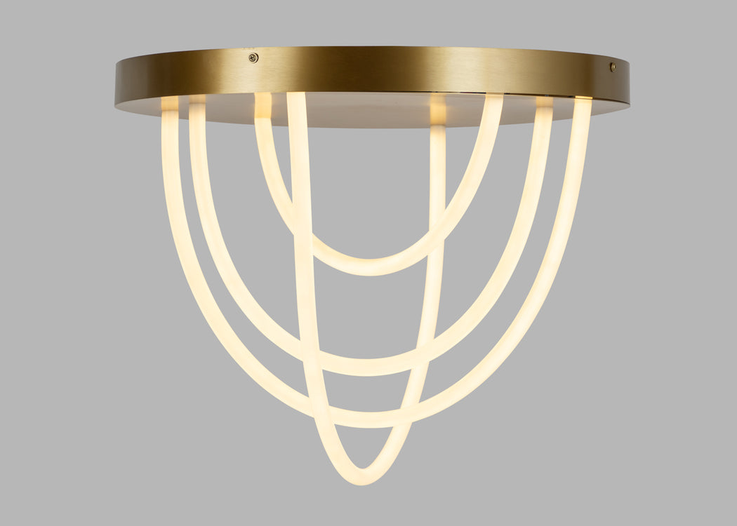 Wave LED Flush Ceiling Light Large