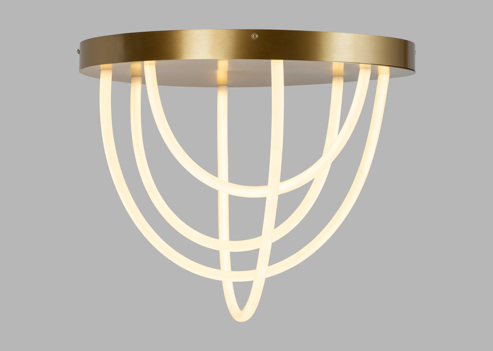 Wave LED Flush Ceiling Light Large