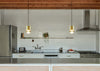 Loop Single Pendant Light Large / Gold