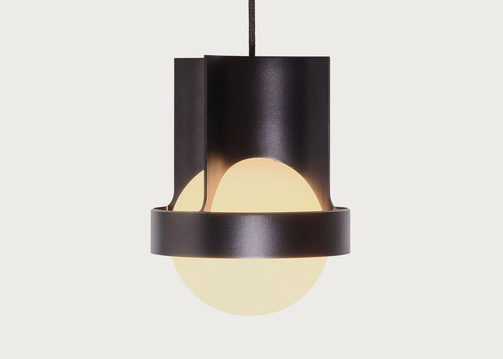 Loop Single Pendant Light Large / Gold