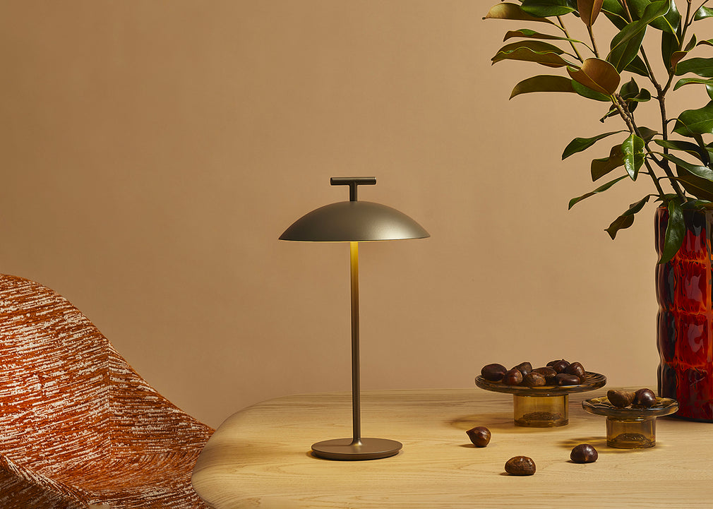 Geen-A LED Portable Table Lamp Brick Red
