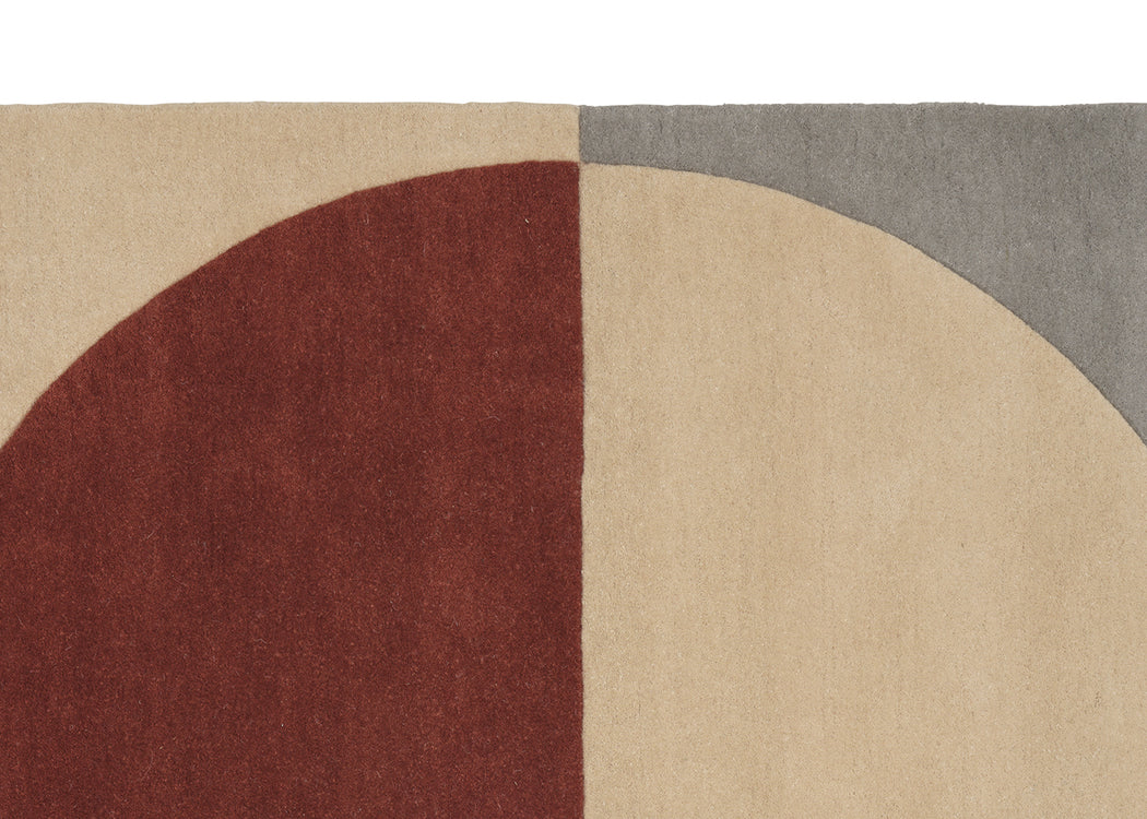 Radiality Rug Ruby 170cm x 240cm