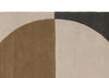 Radiality Rug Olive 170cm x 240cm