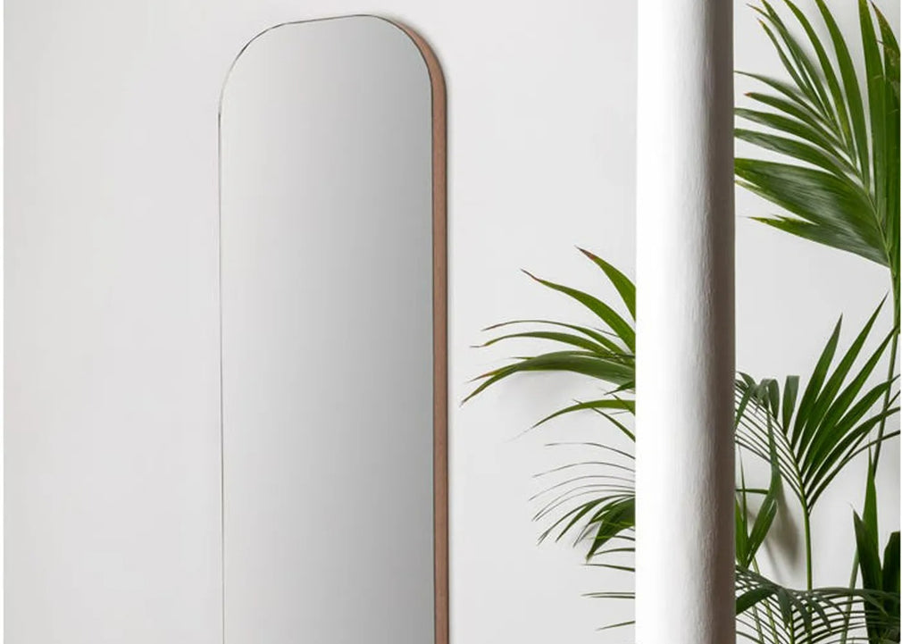 Orta Tall Mirror Walnut