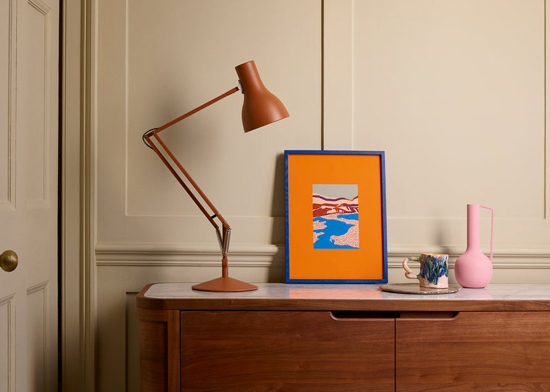 Orange Landscapes 01 Print by Magdalena Pankiewicz 30cm x 40cm