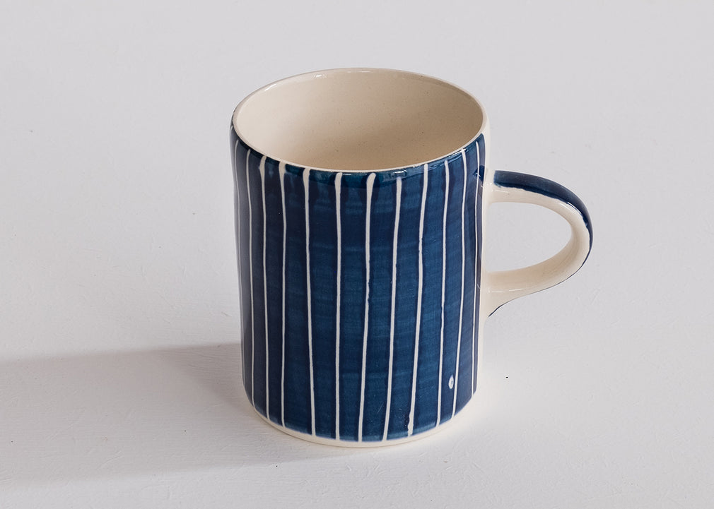 Sgraffito Demi Mug Moss Green