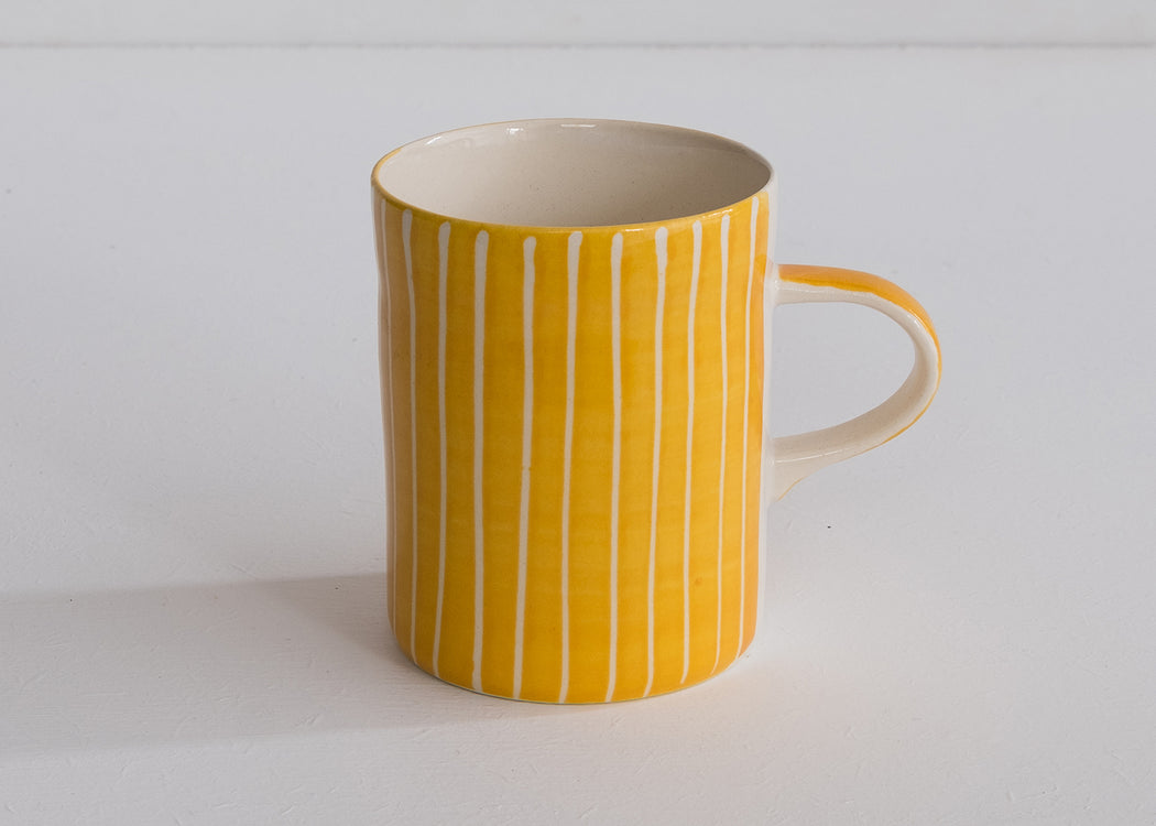 Sgraffito Demi Mug Moss Green