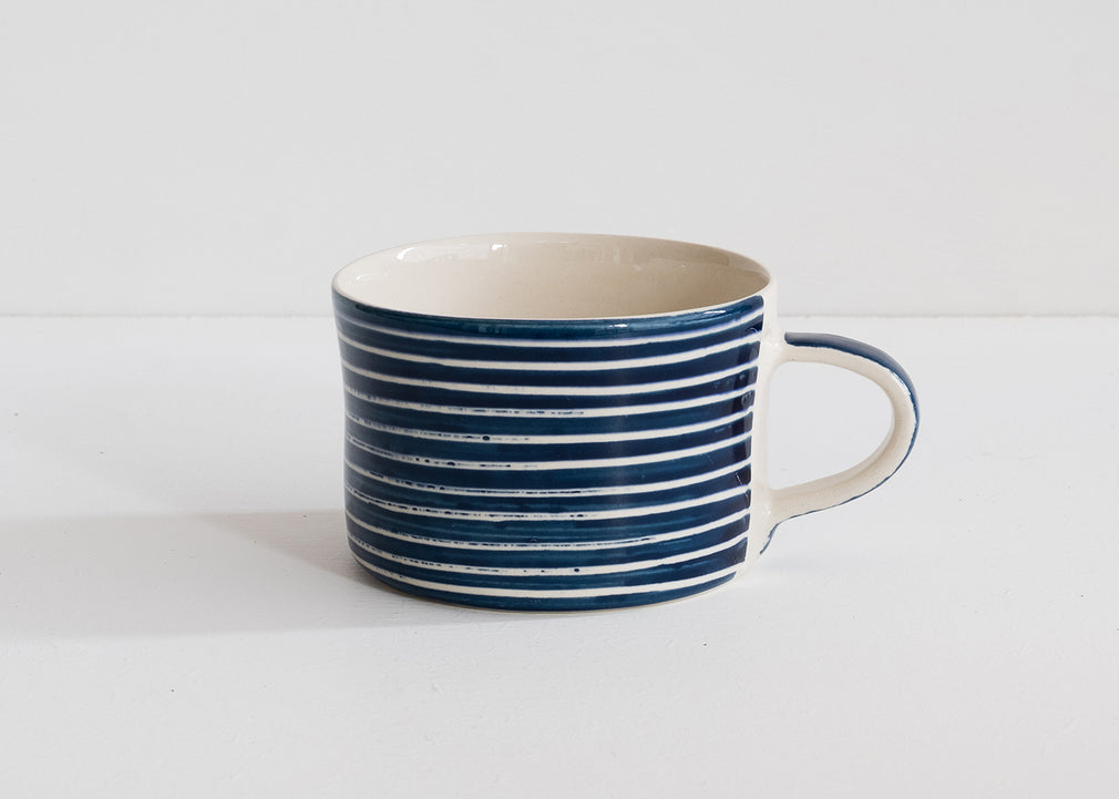 Sgraffito Mug Moss Green