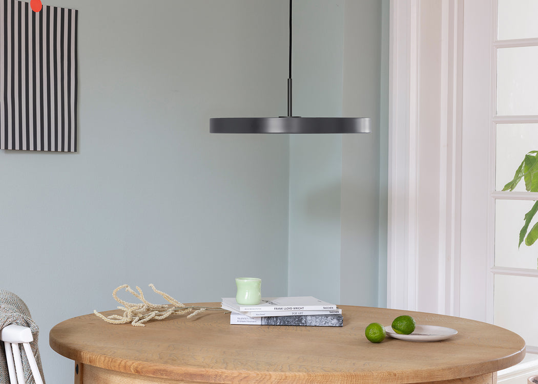 Asteria LED Pendant Light Pearl White / Medium