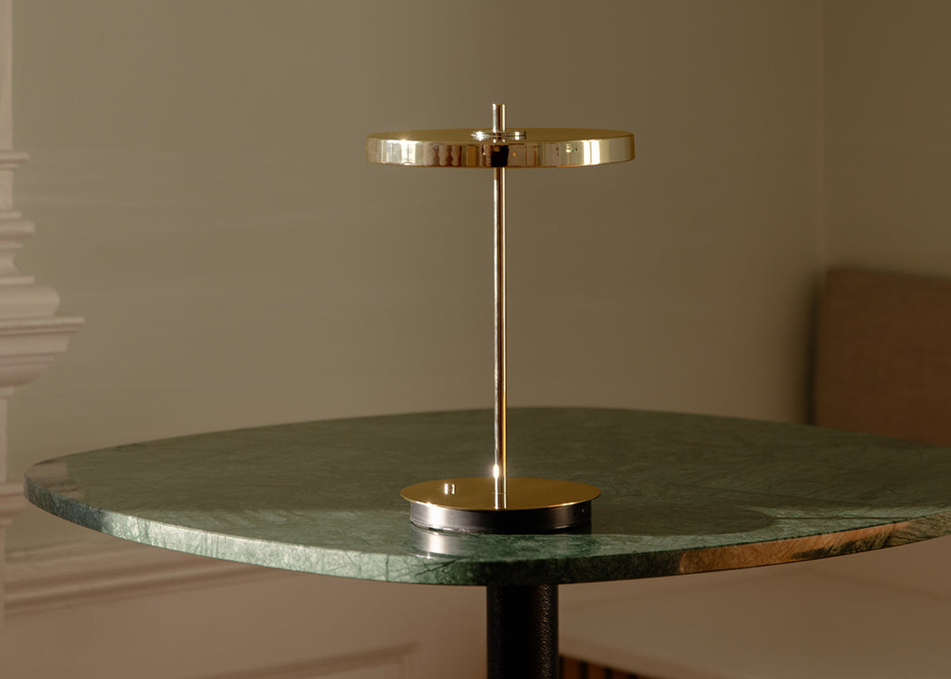 Asteria LED Move Portable Table Lamp Ruby Red