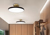 Asteria LED Up Flush Ceiling Light Pearl White / Large