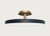 Asteria LED Up Flush Ceiling Light Pearl White / Large