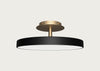 Asteria LED Up Flush Ceiling Light Pearl White / Large
