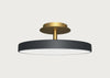 Asteria LED Up Flush Ceiling Light Pearl White / Large