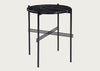 TS Side Table with Black Base Green Guatemala