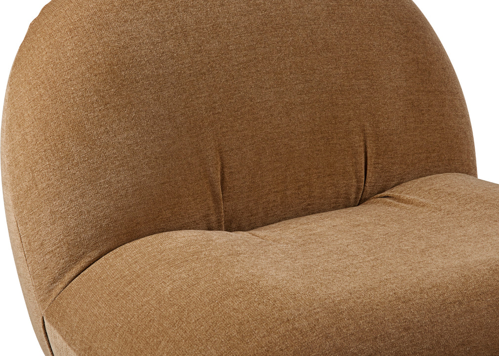 Pacha Lounge Chair Matt Black / Dedar Belsuede 003