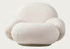 Pacha Lounge Chair with Armrests Pearl Gold