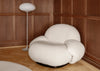 Pacha Lounge Chair with Armrests Pearl Gold