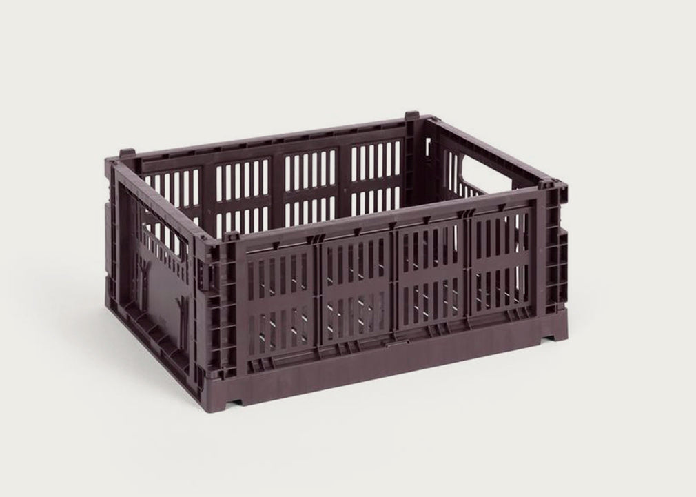 Hay Colour Crate Medium Electric Blue