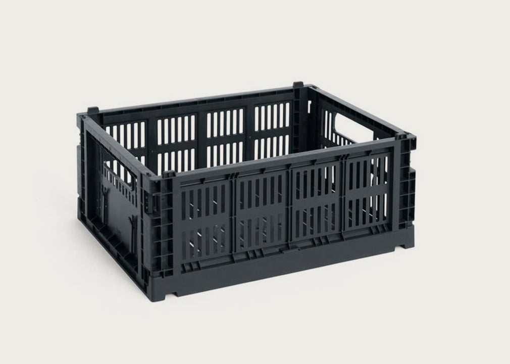 Hay Colour Crate Medium Electric Blue