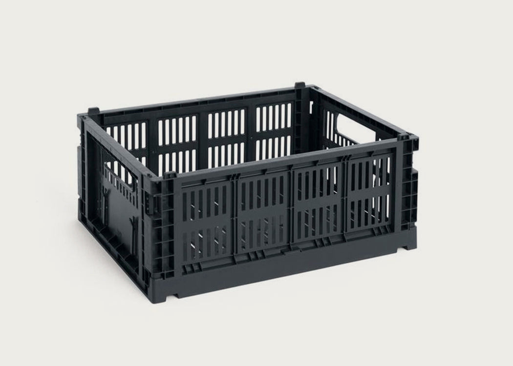 Hay Colour Crate Medium Electric Blue