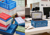 Hay Colour Crate Medium Electric Blue