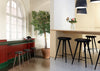 High Stool 74cm / Dark Stained Beech