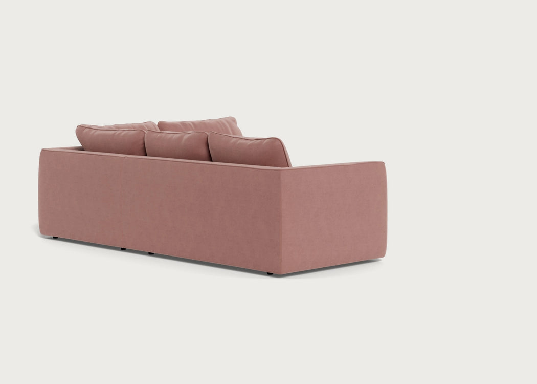 Morven Right Hand Facing Large Corner Sofa Capelo Linen-Cotton Sage