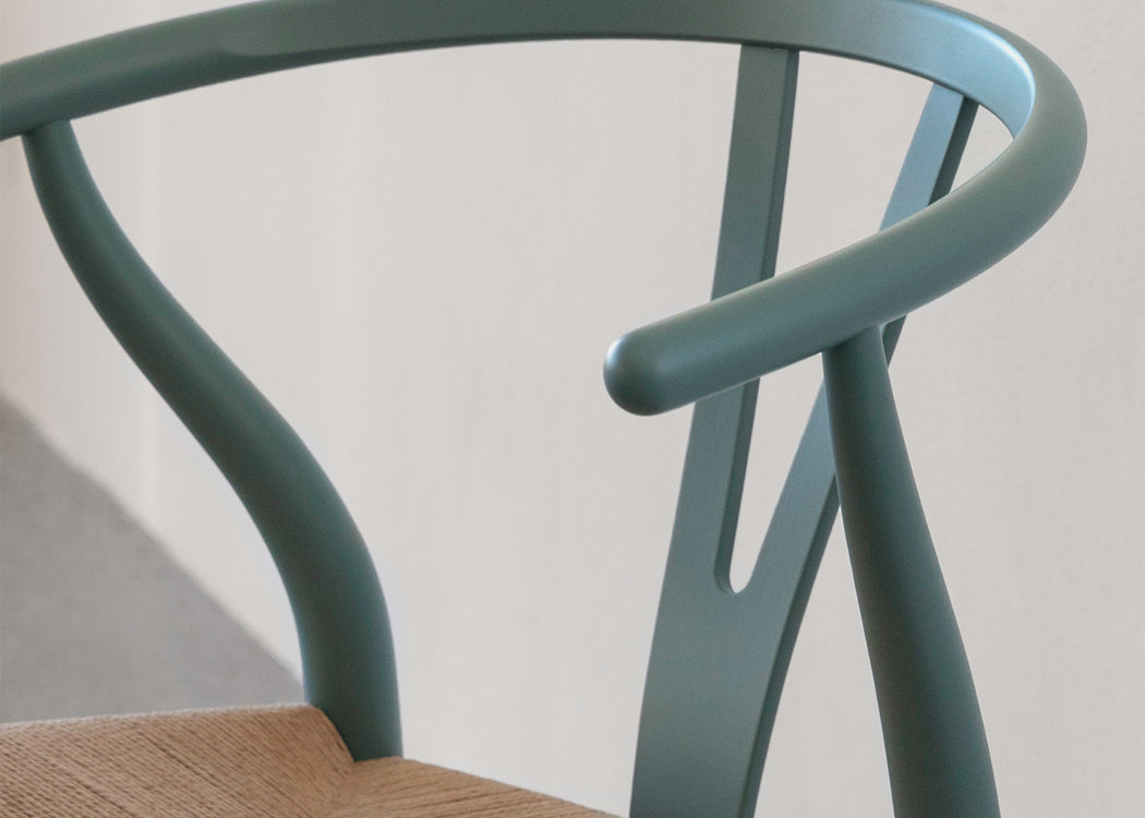 CH24 Wishbone Chair in Ilse Crawford Colours Hollyhock