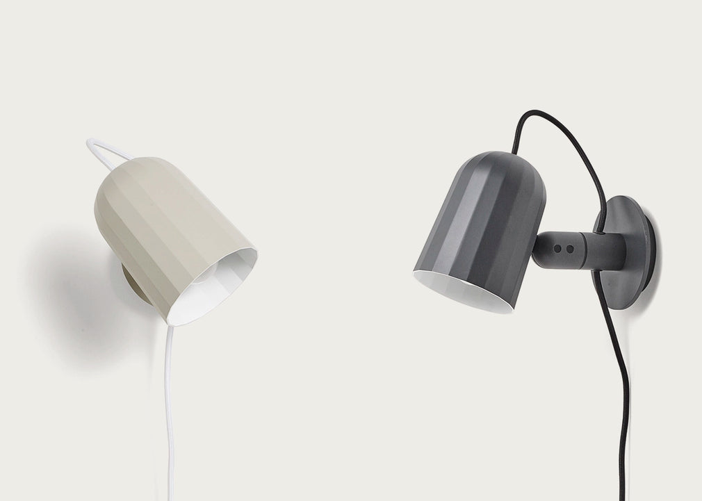 Noc Wall Light with Cable Off-white