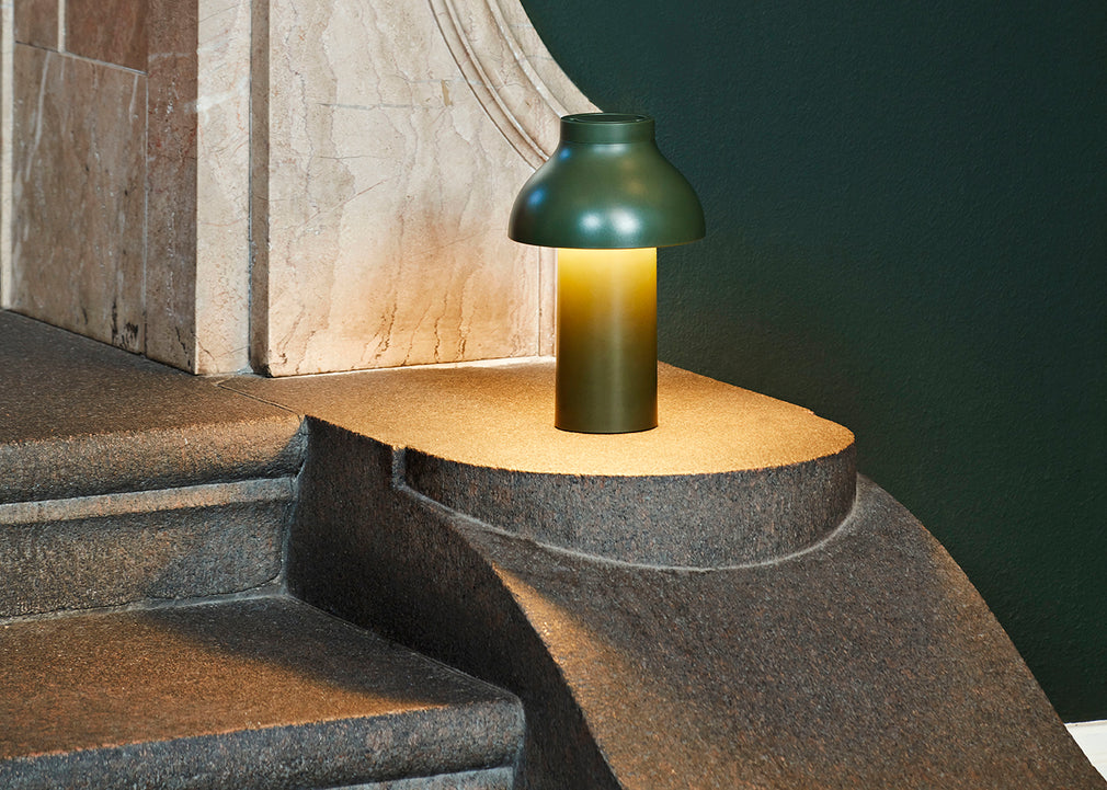 PC Portable Table Lamp Olive