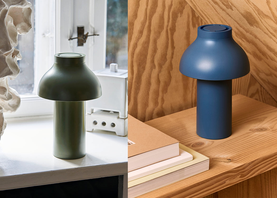 PC Portable Table Lamp Olive
