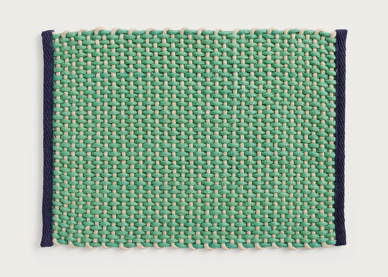 Door Mat 70 x 50cm Light Green