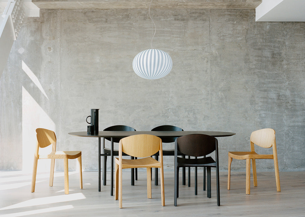 Filigrana Pendant Light White-Black / S2 Cylinder