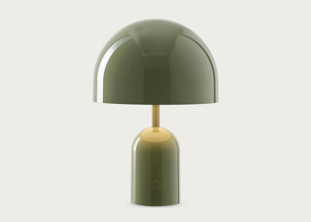 Bell LED Portable Table Lamp Black