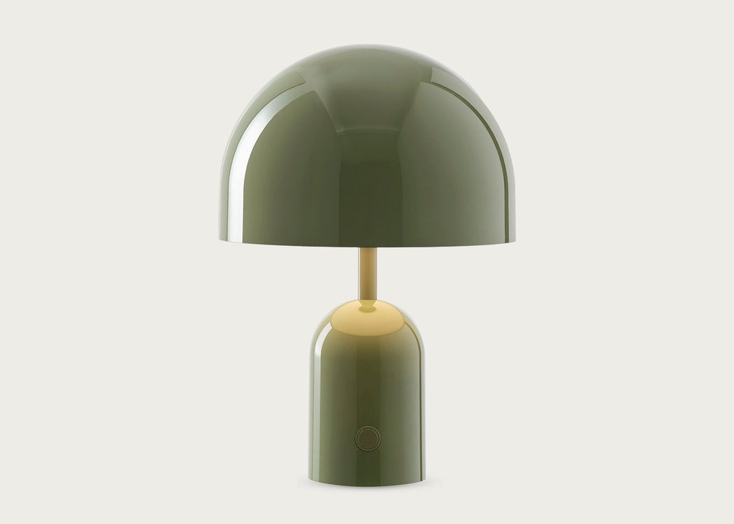 Bell LED Portable Table Lamp Black