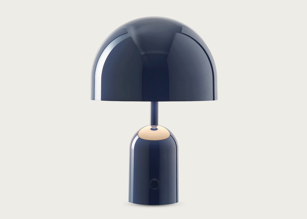 Bell LED Portable Table Lamp Black