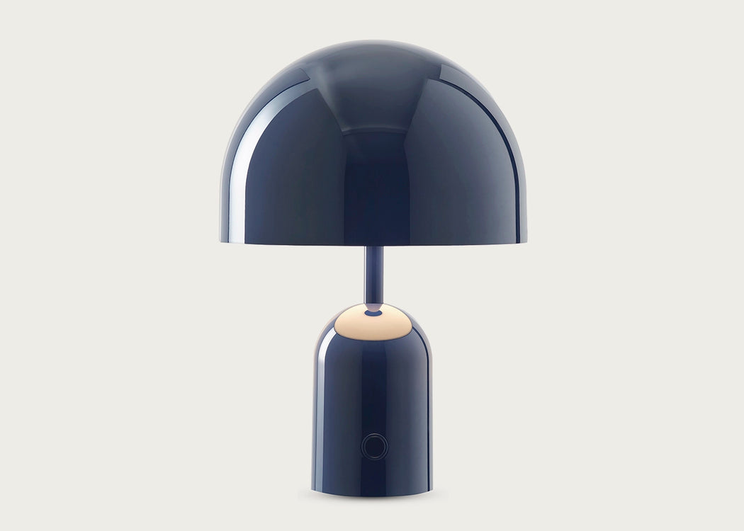 Bell LED Portable Table Lamp Black