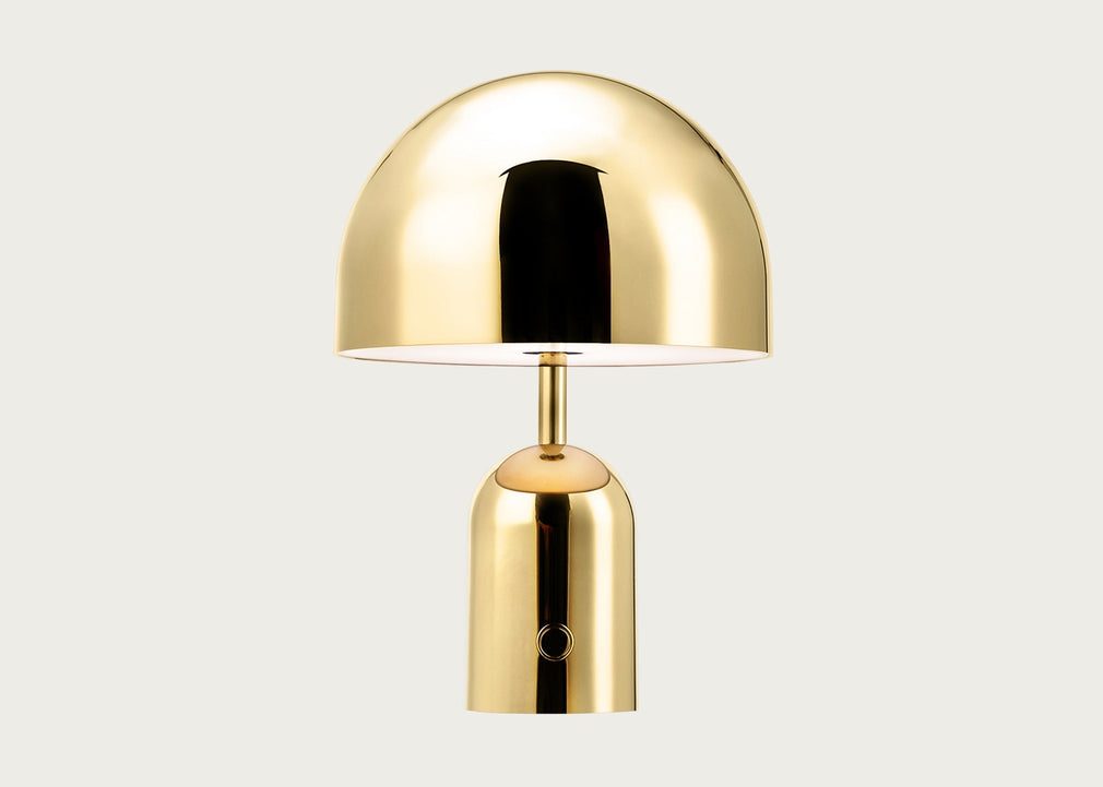 Bell LED Portable Table Lamp Black