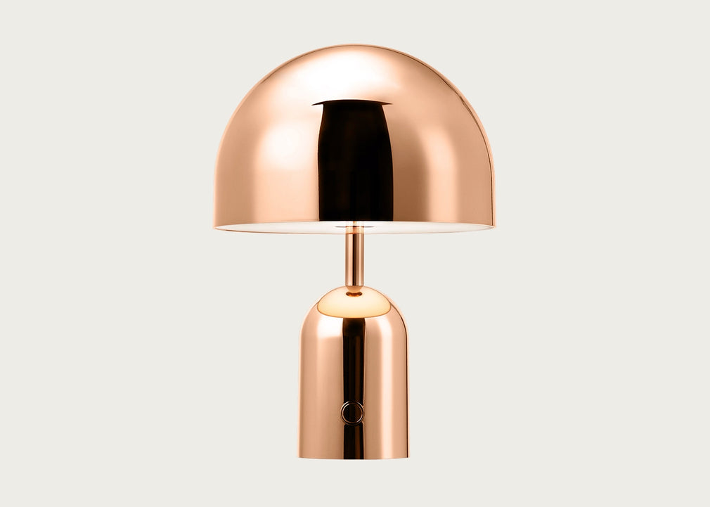Bell LED Portable Table Lamp Black